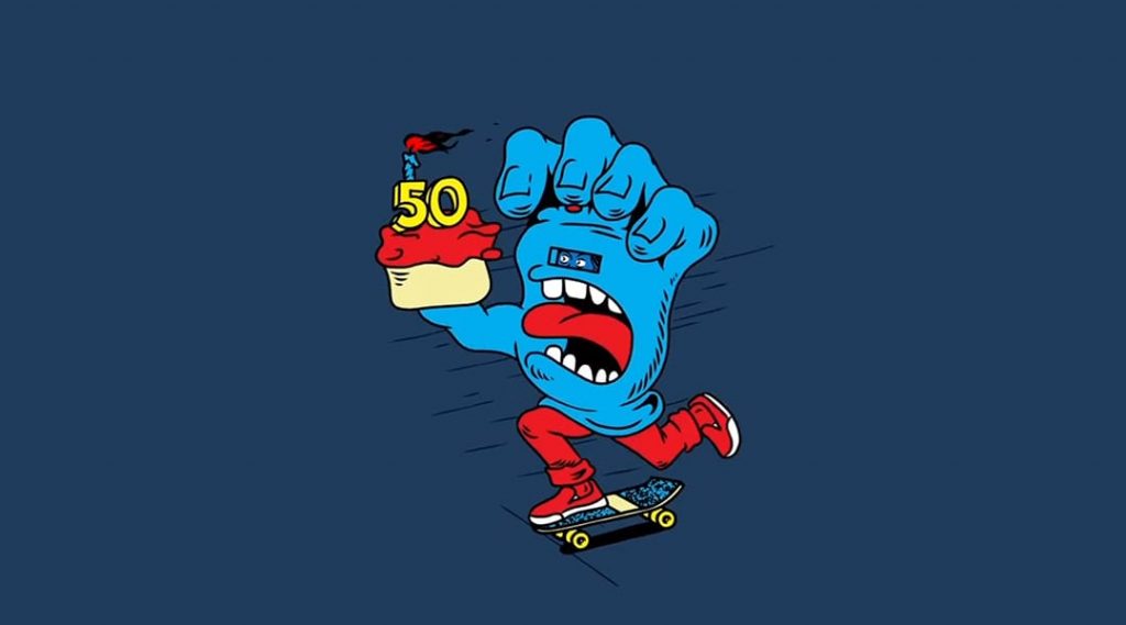 Este año es el 50 aniversario de Santa Cruz Skateboards